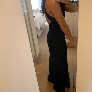 BHLDN black evening gown